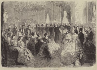 Grand Ball at Paris Given by Count de Morny by Gustave Janet